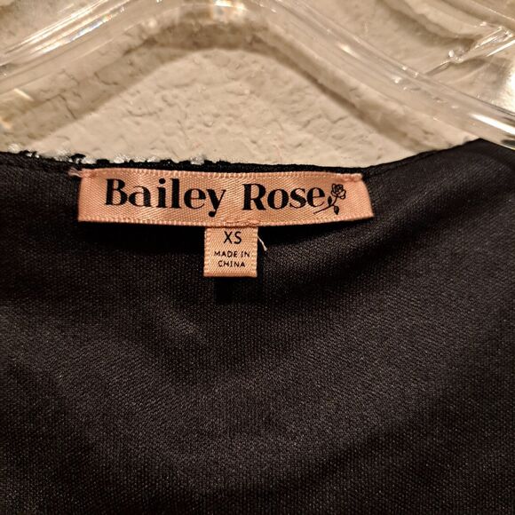 Bailey Rose Knot Open Front Top Black Sleeveless Tank Festival Rave Size XS New! - Picture 4 of 7